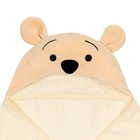 Lambs   Ivy Disney Baby Winnie The Pooh Tan Cotton Hooded Baby Bath Towel