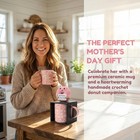 Best Mom Ever Gift Set Mothers Day Mug Pink Floral Donut Crochet Gift For Mom