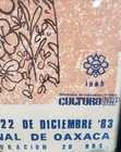 1983 Vincent P  Rascon Exhibition Poster Oaxaca  Mexico-rare