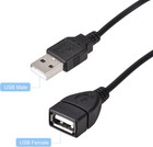 Usb Cable With On off Switch  Usb Male To Female Extension Cord 2m Black  For Le