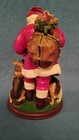 Danbury Mint Santa   s German Shepherds Sculpture Figurine Statue Christmas