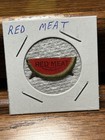 Red Meat Vintage Tin Tobacco Tag
