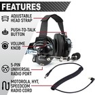 Rugged Radios H41 Headset W  Motorola Adapter Racing Electronics Communications