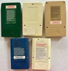 5 Vintage Mattel Hand Held Sports Lot Electronic Bball Football Hockey                  