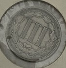 1881 Three Cent Nickel Coin Ef Circulated 3c Us Type Coin Philadelphia