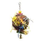 Bird Chewing Toys Foraging Shredder Parrot Cage Shredder Hanging Toy Cockatiel