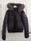 Superdry Everest Bomber Jacket  Detachable Hood  Uk 10 Orange 