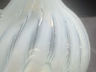 Fenton Aqua Blue Opalescent Swirl Glass Cruet W  Stopper   Fenton Label
