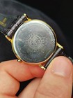 Citizen Eco-drive Gold Tone Black Dial Day-date E101-s015588