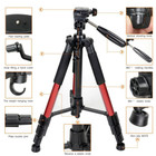 Zomei Portable Aluminum Camera Tripod   Pan Head Qr Plate For Dslr Camera Dv