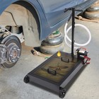 15gal Electric Oil Drain Pan Low Profile With Pump For Truck Cars Suv