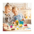 Wooden Play Cooking Set 27pcs Pretend Play Food Toys Set For Kids T    Fast Ship