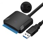 Usb 3 0 To Sata Iii Adapter For 2 5  3 5  Ssd Hdd Hard Drive