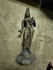38  50 lbs 19th Century Cast Bronze Shiva-parvati  Idol Rare Ardhanareshwara c