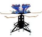 6 Color Screen Printing Machine Diy Shirt Micro-registration Press Printer