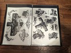 Tattoo Flash Huge Lot Of 500  Sheets  Many Artists