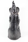 Vintage Northern Lights Wizard Fantasy Candle Sculpture  12 In 