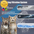 Cat Water Fountain  Dog Water Bowl Dispenser Stainless Steel  3 2l  108oz Large 