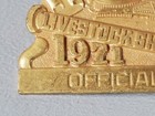 Houston Livestock Show And Rodeo Pin - 1971   official  Gold Tone