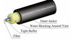 6 Strand Indoor outdoor Om3 50 125 Multimode Fiber Optic Cable Riser - 500 Feet