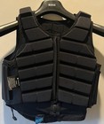 Racesafe Motion3 Young Rider Large short Black Body Protection Vest