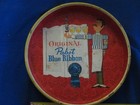 Original Vintage Pbr Pabst Blue Ribbon Beer 13    Metal Tavern Serving Tray  r4134