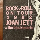 1982 Joan Jett And The Blackhearts  World Tour Record Store Promo Poster 14x22   