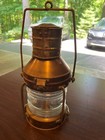 Anchor Nautical Marine Brass   Copper Vintage Lantern