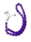 Purple Tasbih Misbaha Islamic Prayer Beads For Men Muslim Religious Gift