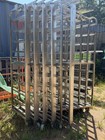 Lot Of 6 Commercial Z Rack Sheet Pan Bakery Carts 10 Pan Nesting Racks 18x26