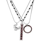 Nfl Trio Necklace Set For Unisex Adults - Sports Jewelry  Team Spirit Accessorie