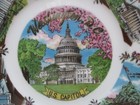 Plate Washington Dc Us Capitol