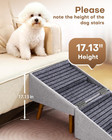 Dog Stairs For Small Dogs 17 13  H  4-step Doggie Ramp For Couch Bed Sofa And Ch