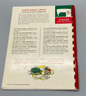 Vintage 1960 Singer Sewing Library How To Lay Out A Pattern Spiral Book No  105