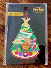 2025 Hard Rock Cafe Amsterdam Icon Christmas Tree Hanging Ornament  W red Ribbon