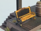 O Gauge Complete Freight Station Bench Weathered Platform Barrels 1 48 Scale Rr