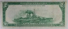Fr  749 1918  2    battleship    Federal Reserve Bank Note Kanas City  Ma Vf    1413