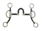 Aj Tack Double Rein Correction Short Shank Bit