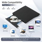 Usb 3 0 Type-c External Dvd Burner Slim Portable Cd dvd Writer  Reader   Player