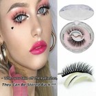 Glazyboo Self Adhesive Eyelashes  Glazyboo Reusable Adhesive Eyelashes