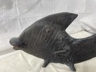 Antique West African Benin Style Bronze metal Fish Sculptures Rare