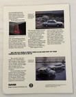 Vintage 1989 Saab 900 9000 Dealer Sales Brochure Advertising 