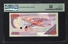 Somalia 1000 Shilin   1000 Shillings 1990 P37as  specimen  Uncirculated Grade 66