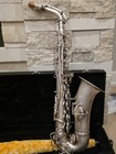 Vintage Silver C g  Conn New Wonder A Melody Saxophone