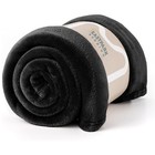 Cozy Fleece Throw Blanket Soft Warm Bed Blankets For All Seasons Twin Queen King