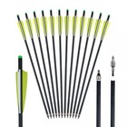 20 Inch Hunting Crossbow Bolts Carbon Arrows 12pcs Archery Crossbow Arrows Usa