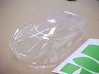 1 24 Slot Car Reproduction Vintage Clear Body Lancer Porsche Carrera