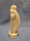 Vintage Advertising Fisk Tire Ceramic Bank Boy Holding Candle