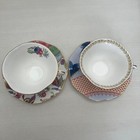 Wedgwood Harlequin Collection Butterfly Bloom Cup Saucer 2 Color Set