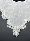 Linen Collar Lace Trimmed